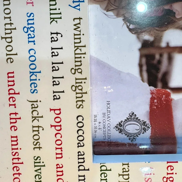 NWT Christmas / Winter Themed Photo Frame Decor 4x6 opening - Picture 5 of 9